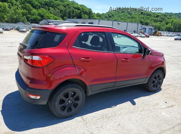 MAJ6S3GL5KC263291 2019 FORD ECOSPORT Red Հետևի աջ