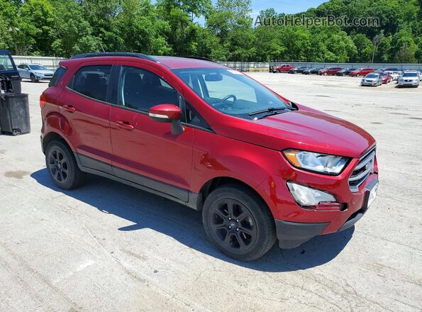 MAJ6S3GL5KC263291 2019 FORD ECOSPORT Red Առջևի աջ