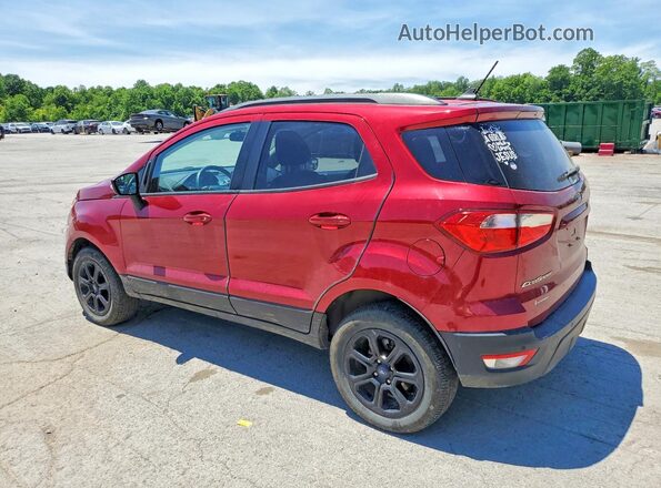 MAJ6S3GL5KC263291 2019 FORD ECOSPORT Red Հետևի ձախ