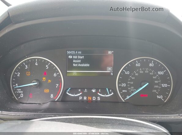 MAJ6S3GL5KC283105 2019 FORD ECOSPORT White უკანა სავარძლების ხედი