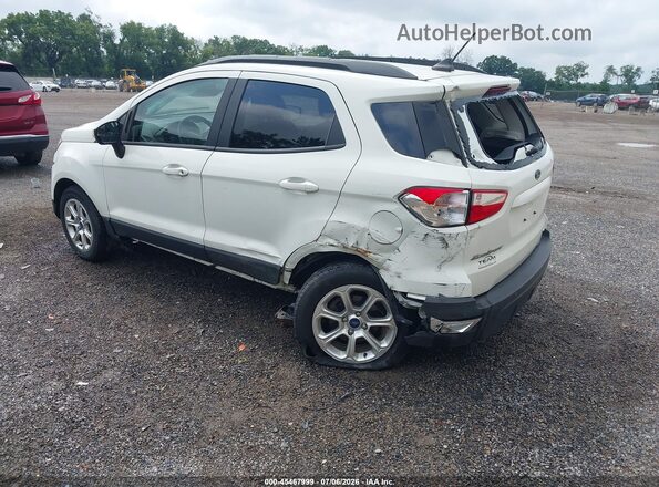 MAJ6S3GL5KC283105 2019 FORD ECOSPORT White უკანა მარცხენა