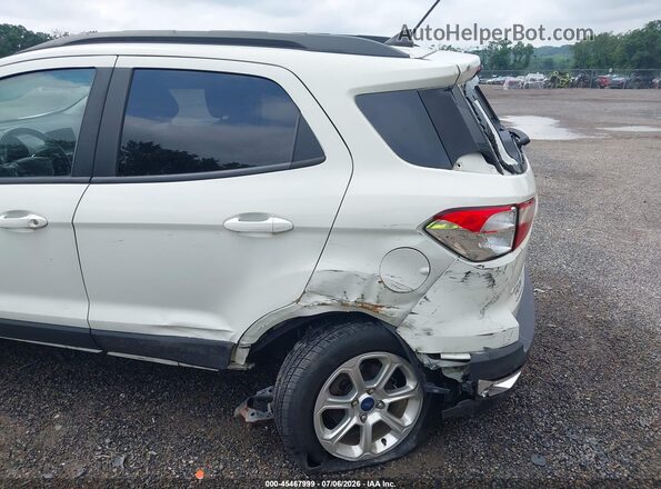 MAJ6S3GL5KC283105 2019 FORD ECOSPORT White წინა ხედი