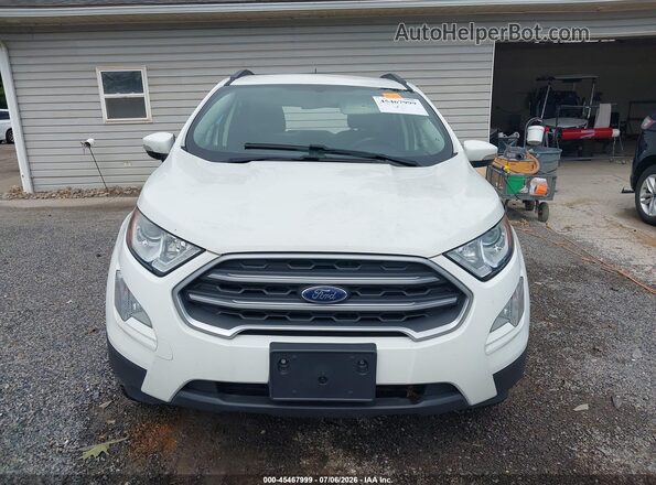 MAJ6S3GL5KC283105 2019 FORD ECOSPORT White უკანა სალონის ხედი