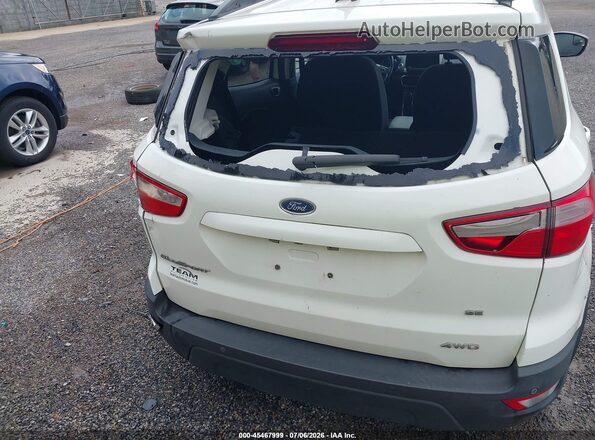 MAJ6S3GL5KC283105 2019 FORD ECOSPORT White 