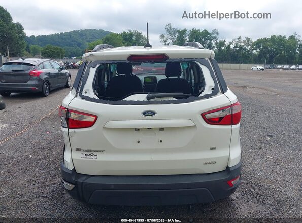 MAJ6S3GL5KC283105 2019 FORD ECOSPORT White 
