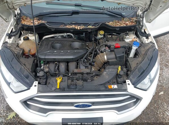 MAJ6S3GL5KC283105 2019 FORD ECOSPORT White უკანა ხედი