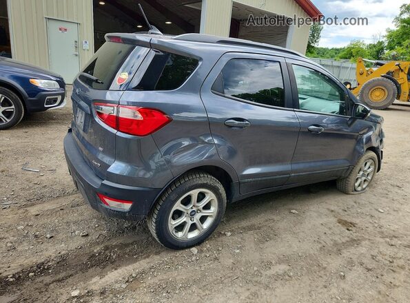 MAJ6S3GL5KC284366 2019 FORD ECOSPORT Серый Задняя правая четверть