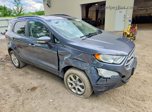 MAJ6S3GL5KC284366 2019 FORD ECOSPORT Серый Передняя правая четверть