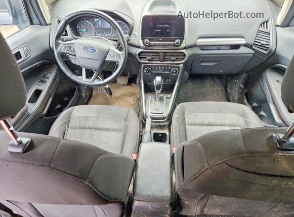 MAJ6S3GL5KC284366 2019 FORD ECOSPORT Серый Вид панели приборов
