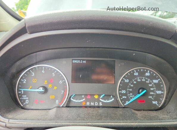 MAJ6S3GL5KC284366 2019 FORD ECOSPORT Серый Вид щитка приборов