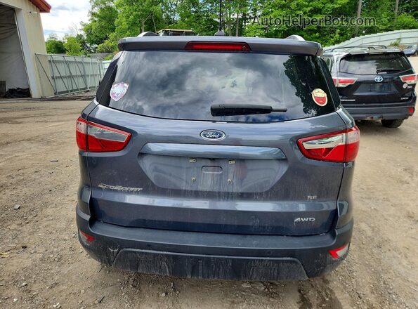 MAJ6S3GL5KC284366 2019 FORD ECOSPORT Серый Вид сзади