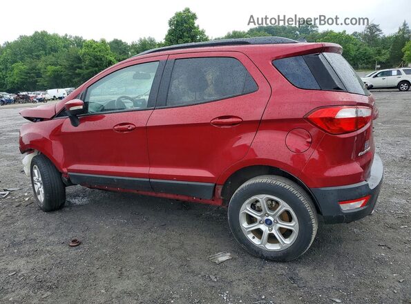 MAJ6S3GL5KC305782 2019 FORD ECOSPORT Red უკანა მარცხენა