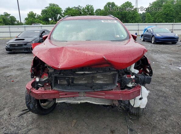 MAJ6S3GL5KC305782 2019 FORD ECOSPORT Red წინა ხედი