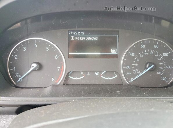 MAJ6S3GL5KC305782 2019 FORD ECOSPORT Red ხელსაწყოთა პანელის ხედი