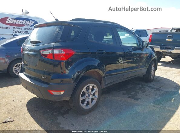 MAJ6S3GL5LC363912 2020 FORD ECOSPORT Black Հետևի աջ