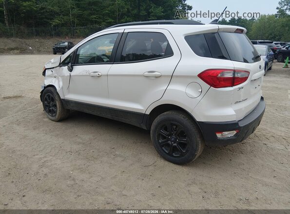 MAJ6S3GL5MC395454 2021 FORD ECOSPORT Белый Задняя левая четверть