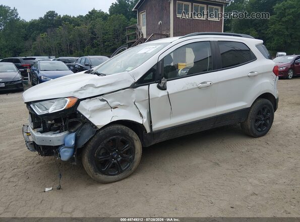 MAJ6S3GL5MC395454 2021 FORD ECOSPORT Белый Передняя левая четверть
