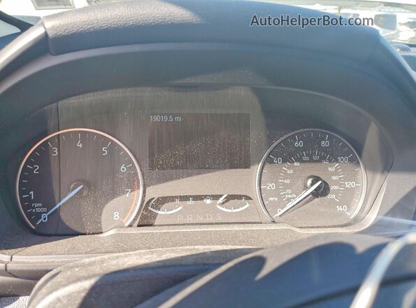 MAJ6S3GL5MC406923 2021 FORD ECOSPORT White Widok zestawu wskaźników