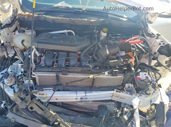 MAJ6S3GL5MC406923 2021 FORD ECOSPORT White Widok komory silnika