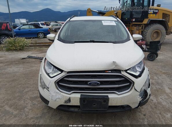 MAJ6S3GL5MC427156 2021 FORD ECOSPORT White Вид щитка приладів