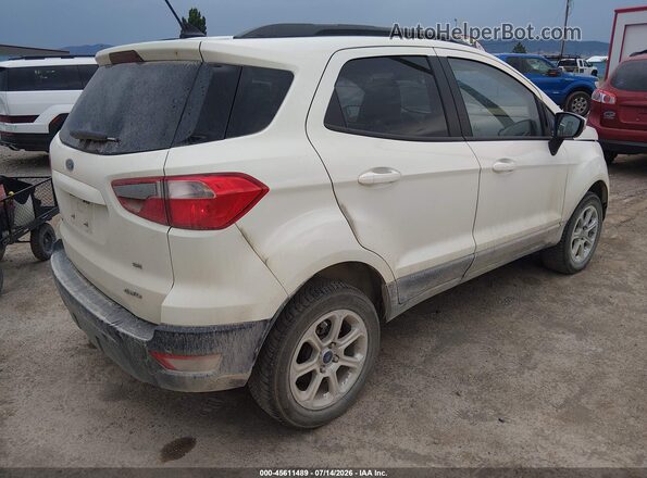 MAJ6S3GL5MC427156 2021 FORD ECOSPORT White Задня права чверть