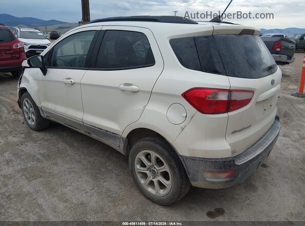 MAJ6S3GL5MC427156 2021 FORD ECOSPORT White Задня ліва чверть