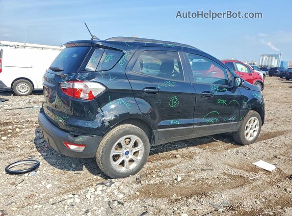 MAJ6S3GL6LC370867 2020 FORD ECOSPORT Black Հետևի աջ