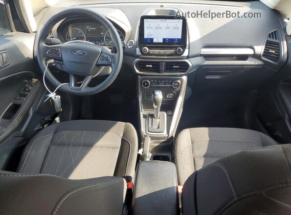 MAJ6S3GL6LC370867 2020 FORD ECOSPORT Black Առջևի վահանակի տեսք