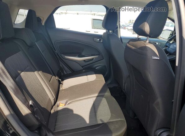 MAJ6S3GL6LC370867 2020 FORD ECOSPORT Black Հետևի նստատեղերի տեսք