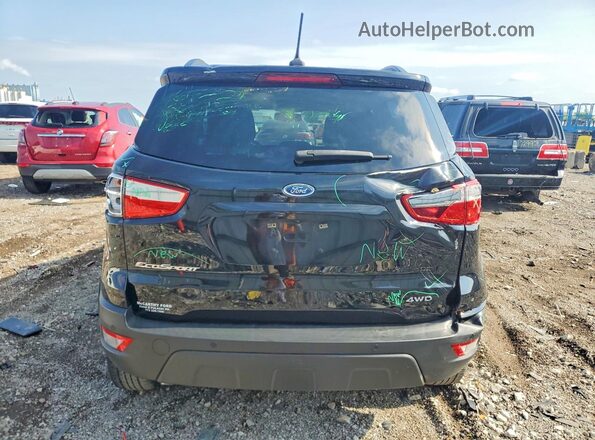 MAJ6S3GL6LC370867 2020 FORD ECOSPORT Black Հետևի տեսք