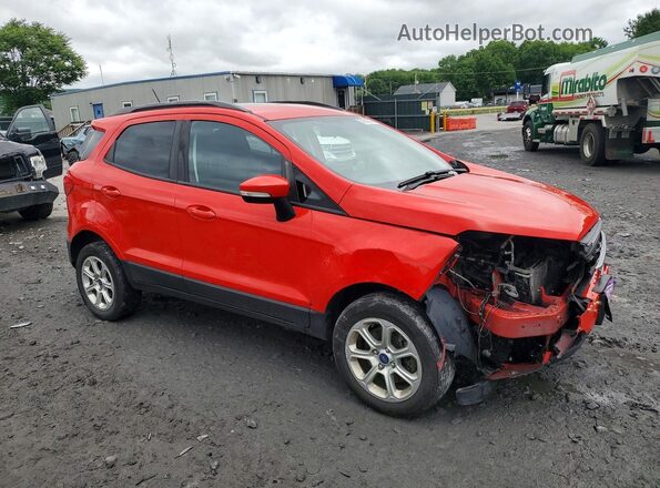 MAJ6S3GL6NC462757 2022 FORD ECOSPORT Red წინა მარჯვენა