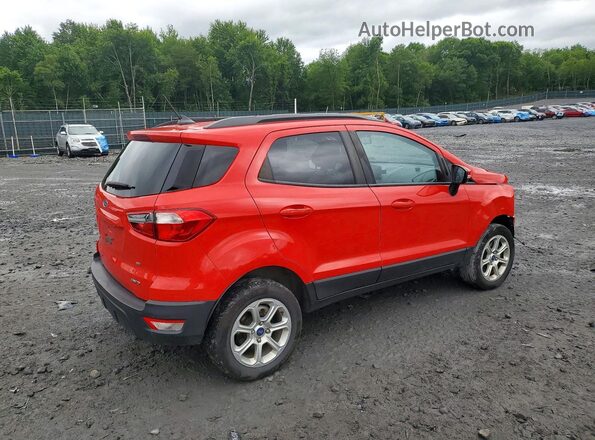 MAJ6S3GL6NC462757 2022 FORD ECOSPORT Red უკანა მარჯვენა
