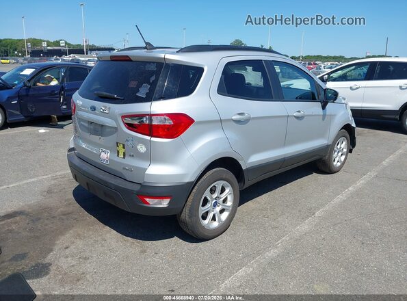 MAJ6S3GL6NC462967 2022 FORD ECOSPORT Silver Задня права чверть