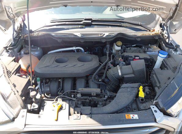 MAJ6S3GL6NC462967 2022 FORD ECOSPORT Silver Вид ззаду