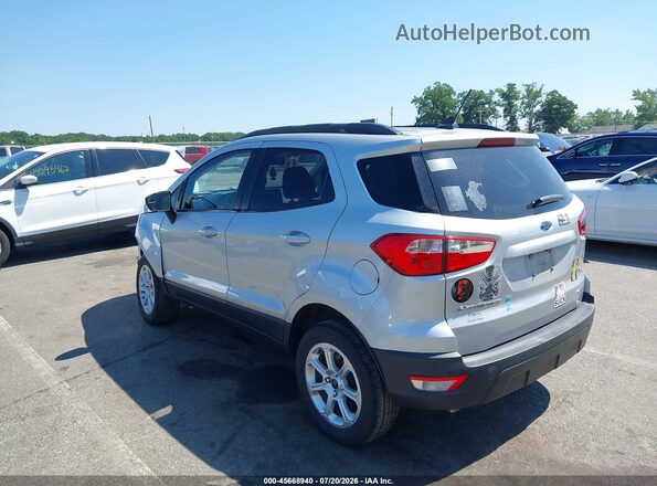MAJ6S3GL6NC462967 2022 FORD ECOSPORT Silver Задня ліва чверть