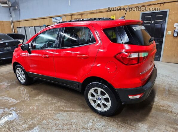 MAJ6S3GL7KC283865 2019 FORD ECOSPORT Burgundy Tył lewy