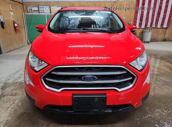 MAJ6S3GL7KC283865 2019 FORD ECOSPORT Burgundy 