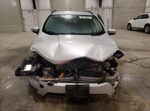 MAJ6S3GL7KC302883 2019 FORD ECOSPORT Silver Widok z przodu