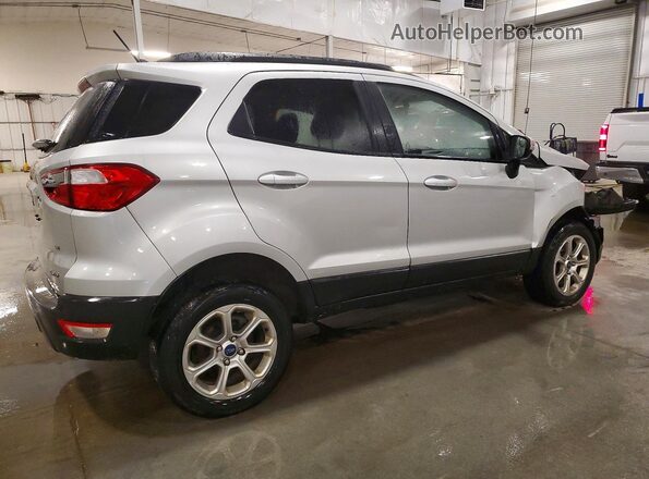 MAJ6S3GL7KC302883 2019 FORD ECOSPORT Silver Tył prawy