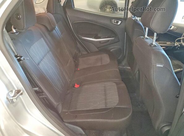 MAJ6S3GL7KC302883 2019 FORD ECOSPORT Silver Widok wnętrza z tyłu