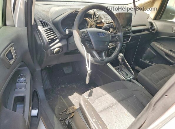 MAJ6S3GL7KC307386 2019 FORD ECOSPORT Gray Dashboard view