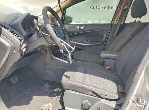 MAJ6S3GL7KC307386 2019 FORD ECOSPORT Gray Front interior view