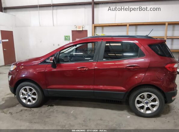 MAJ6S3GL7LC333312 2020 FORD ECOSPORT Red სალონის 360-გრადუსიანი ხედი