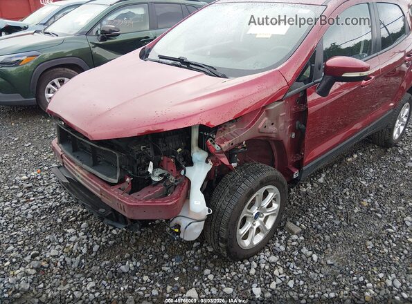 MAJ6S3GL7LC346741 2020 FORD ECOSPORT Red Դիմացի տեսք