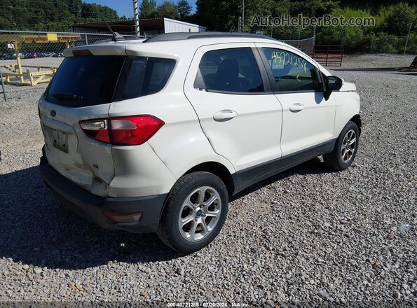MAJ6S3GL7LC352958 2020 FORD ECOSPORT Белый Задняя правая четверть