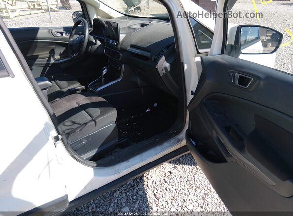 MAJ6S3GL7LC352958 2020 FORD ECOSPORT Белый Вид салона спереди