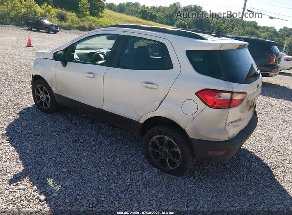 MAJ6S3GL7LC352958 2020 FORD ECOSPORT Белый Задняя левая четверть