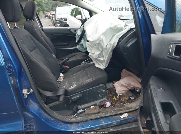 MAJ6S3GL7LC354936 2020 FORD ECOSPORT Blue წინა სალონის ხედი