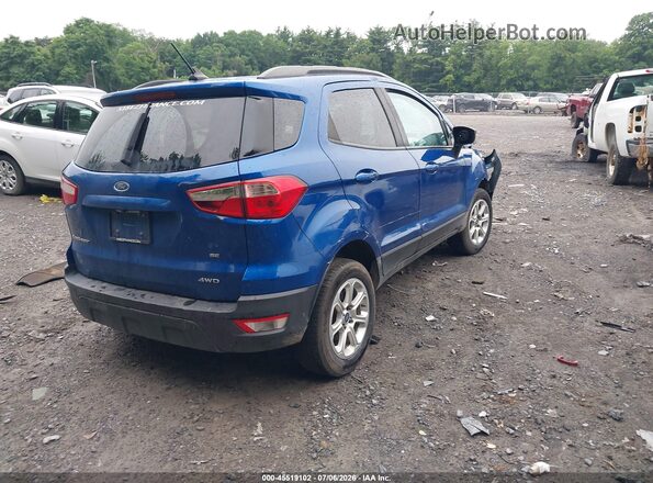 MAJ6S3GL7LC354936 2020 FORD ECOSPORT Blue უკანა მარჯვენა