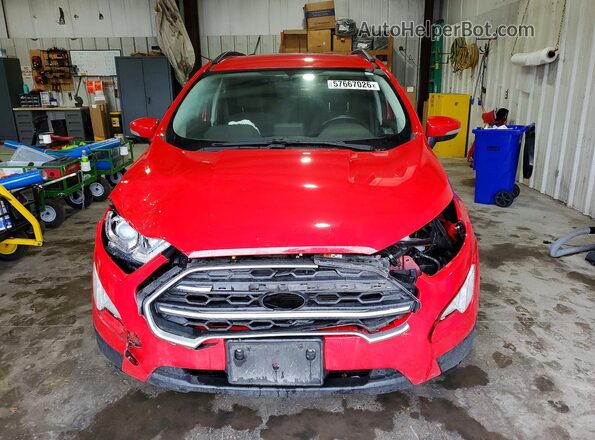 MAJ6S3GL7LC357593 2020 FORD ECOSPORT Red წინა ხედი
